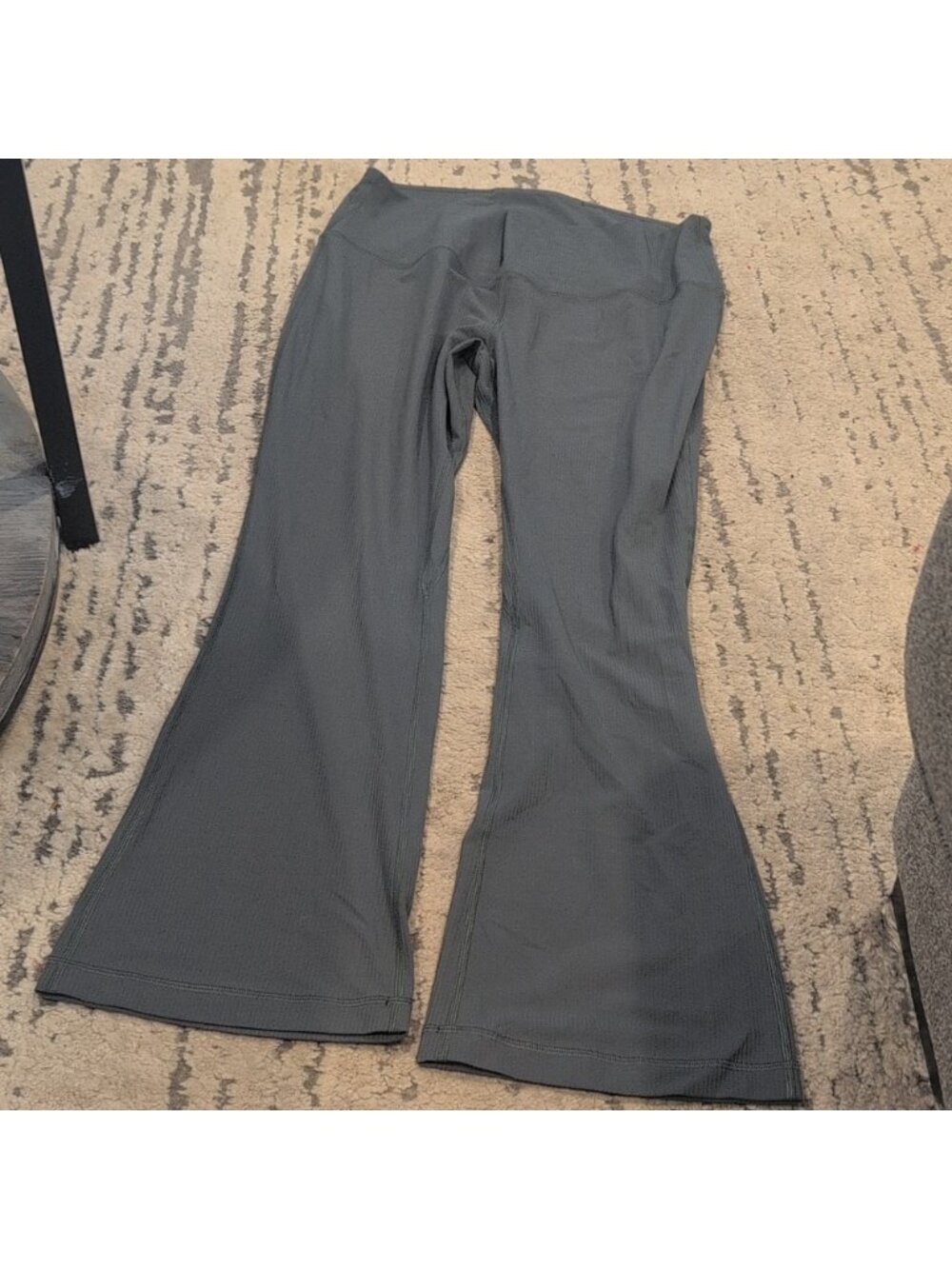 Lululemon Align Ribbed Mini-Flared Pant *Extra Short Dark Forest - Picture 11 of 11